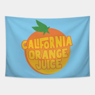 California Orange Juice Tapestry