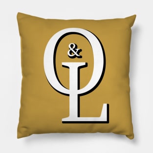 O&L Streetwear "In The Burbs" brand  logo design Pillow