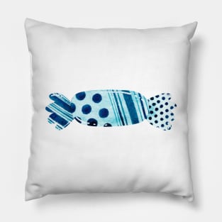 blue candy Pillow