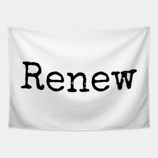 Renew - Motivational Word of the Year Tapestry