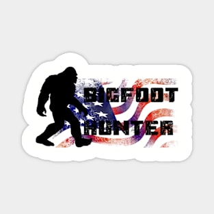 Bigfoot Hunter Magnet