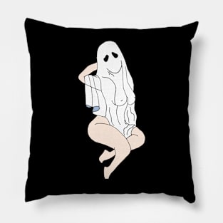 Ghost Girl Pillow