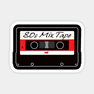 80s Cassette Mix Magnet