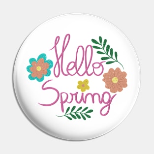 Hello spring Pin