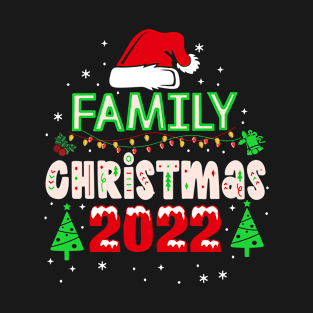 Family Christmas 2022 Shirt for Familys Matching Xmas Family T-Shirt
