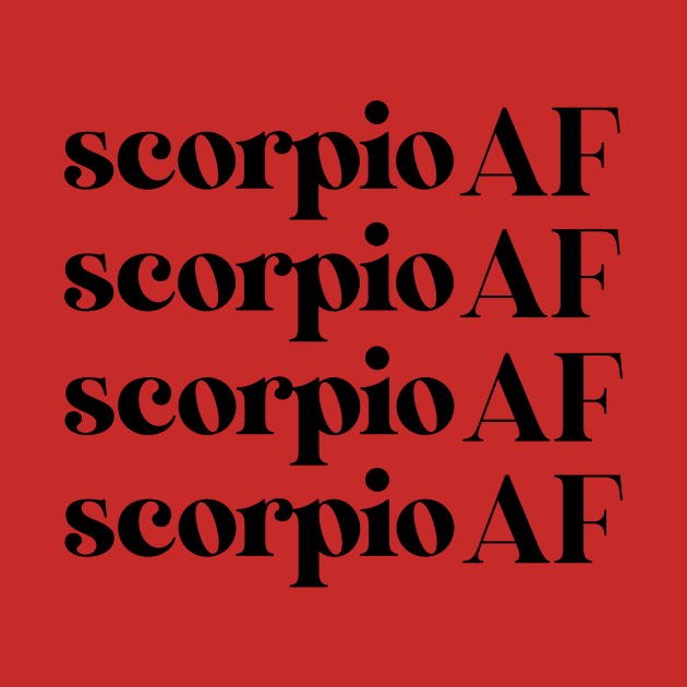 scorpio af by ninaopina