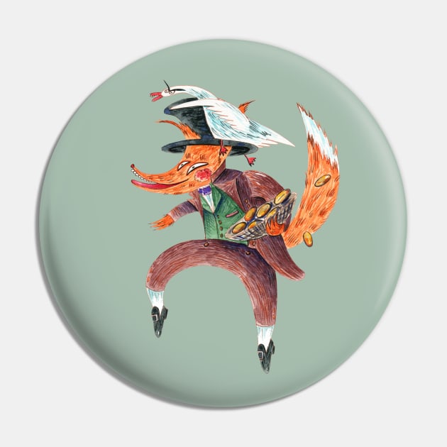 The sly fox and the goose with golden eggs Pin by annaonik