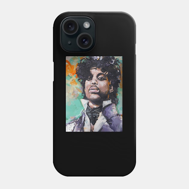 Prince Painting Phone Case by keng-dela