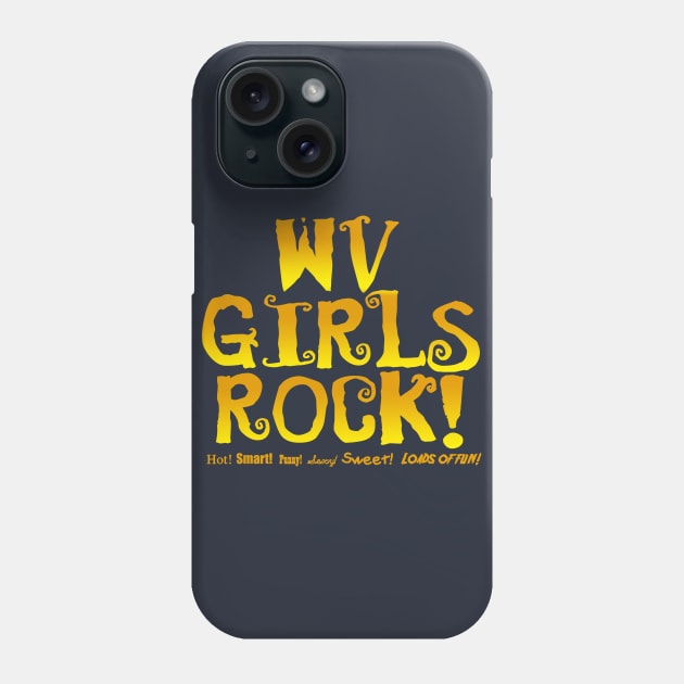 WV Girls Rock Phone Case by EJTees