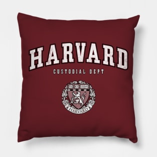 Harvard (Custodial Dept) Pillow