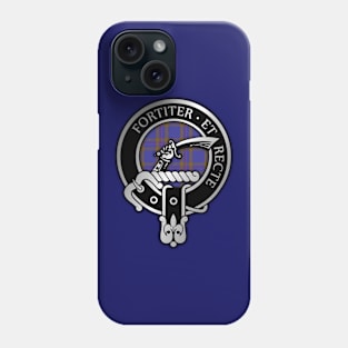 Clan Eliott Crest & Tartan Phone Case