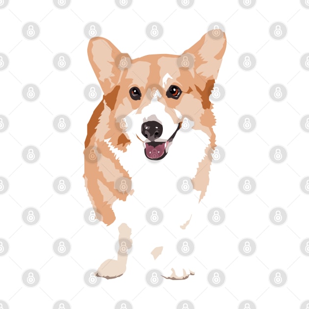 Cute Corgi Dog by bluhak