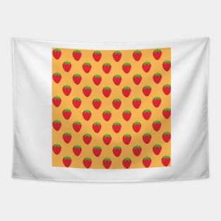 Wild Strawberries - Peach Tapestry