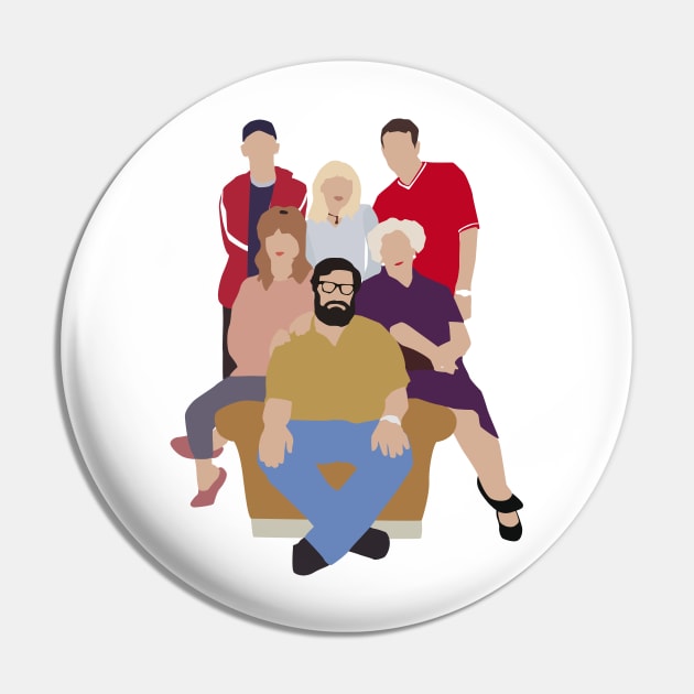 Royle Family Pin by Art Designs