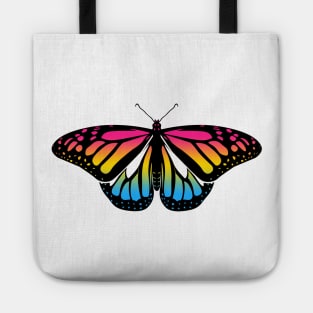 Pansexual Pride Butterfly Tote