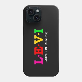 Levi  - Joined In Harmony. Phone Case