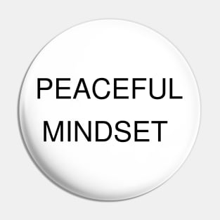 peaceful mindset Pin
