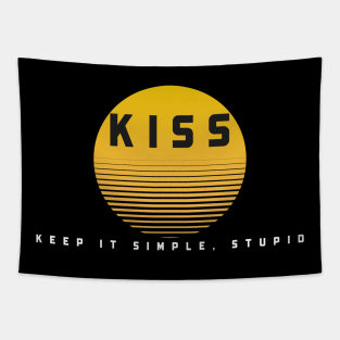 bodysurf kiss Tapestry