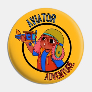 Aviator Adventure Pin