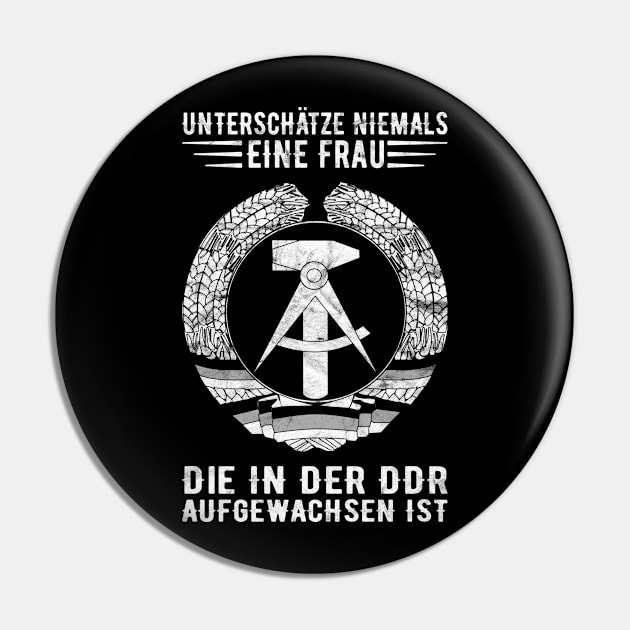 DDR Zeiten Ostalgie Frau Ostdeutschland Osten Ossi Pin by auviba-design