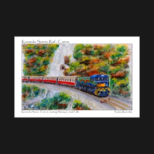 Kuranda Scenic Rail - Postcard T-Shirt