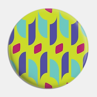 Abstract shapes pattern 01 Pin