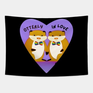 otterly in love Tapestry