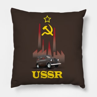 USSR Soviet smoke stack Pillow