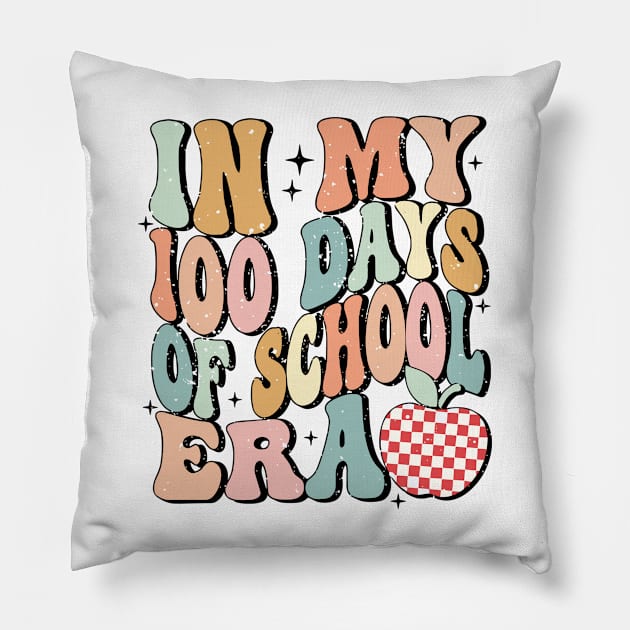 In My 100 Days of School Era Pillow by anonshirt