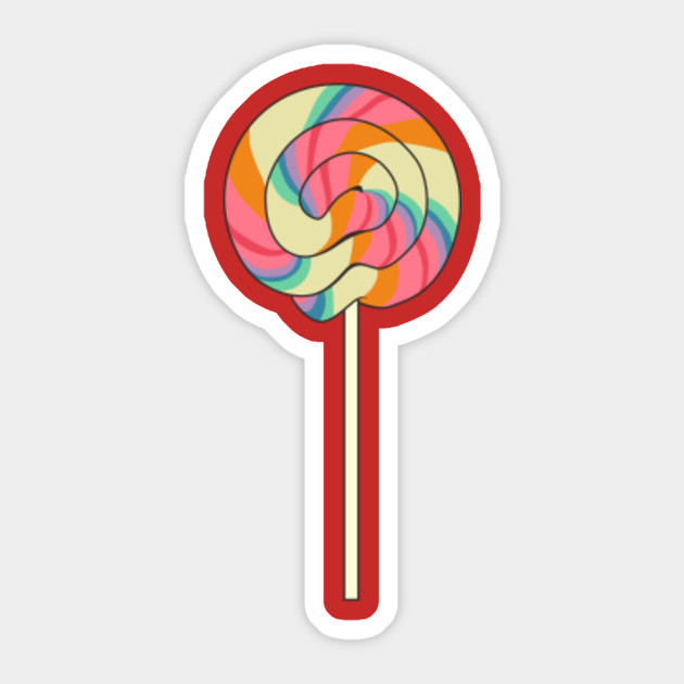 Lolipop Lolipop Candy Art Sticker Teepublic