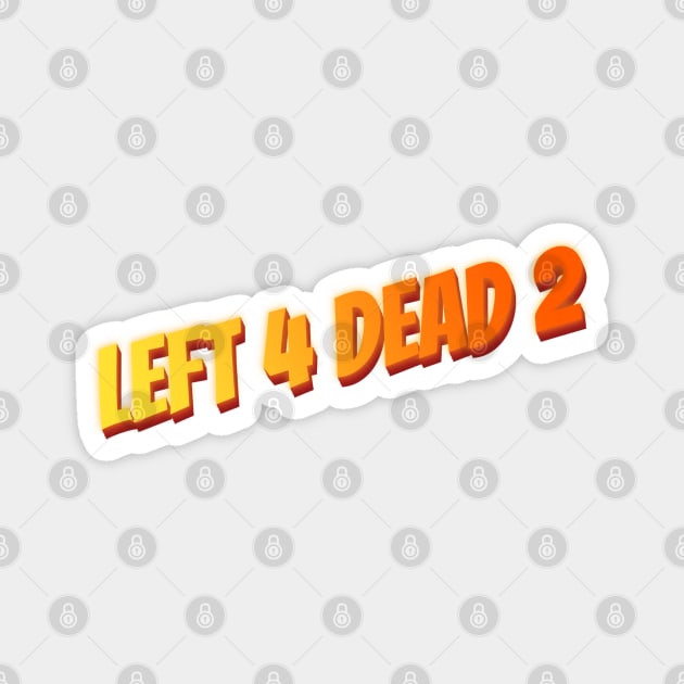 Left 4 Dead 2 - Revamped Logo Magnet by Arcade 904
