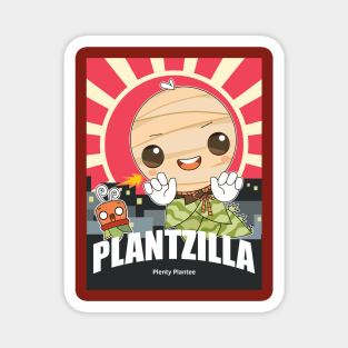 Plantzilla Kaiju Magnet