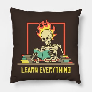 Learn Everything Pillow