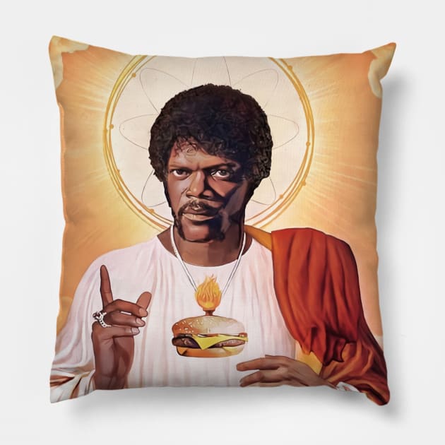 Saint Jules V2 Pillow by asmokian