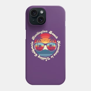 Retro Huntington Beach Phone Case