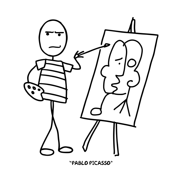 Pablo Picasso by MrPlow