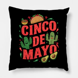 Fiesta Cinco De Mayo Pillow