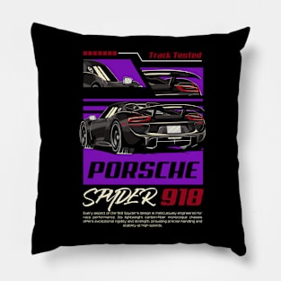 Porsche Spyder 918 Pillow