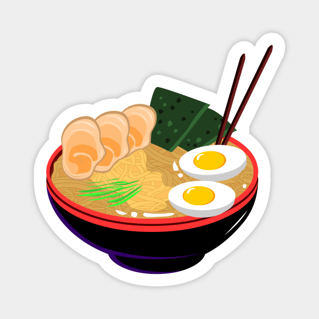 Ramen Time! Magnet by scoffin