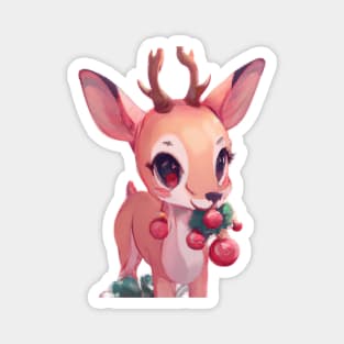 Cute Impala Drawing Magnet