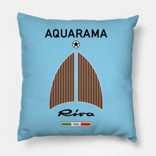 Riva Aquarama Yacht Monaco Boat Italy Pillow