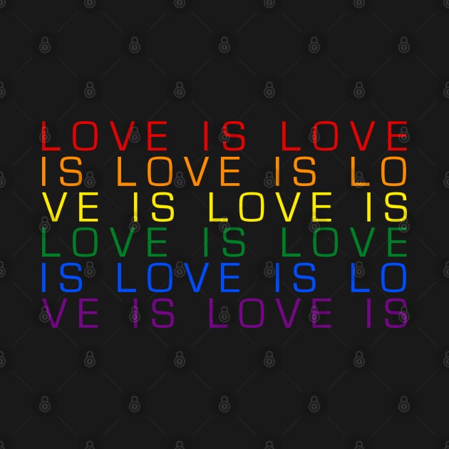 Love Is Love Wrap by teecloud
