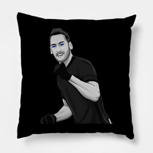 Hakan Çalhanoğlu Black and White Version. Pillow