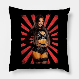 Tatum Paxley Wrestling Vintage Fan Art Pillow