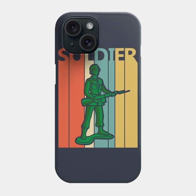 Funny Toy Soldier Phone Case by GWENT