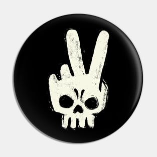 Skull Hand Pin