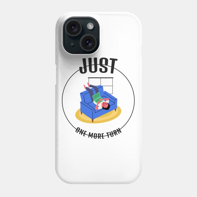 Just One More Turn Phone Case by marko.vucilovski@gmail.com