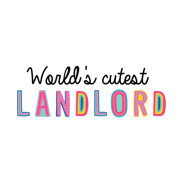 Landlord Gifts | World's cutest Landlord by BetterManufaktur