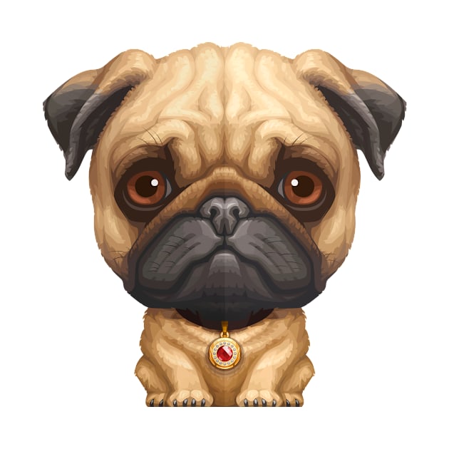 Pug by stonemask