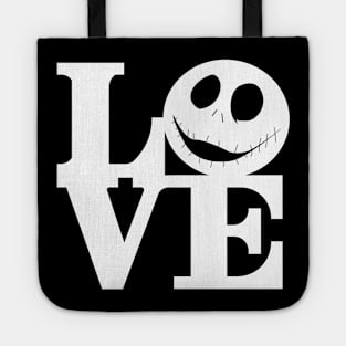 love is dead? WHITE Tote